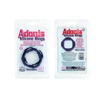 Silicone Ring Hercules- Black-Adonis-Sexual Toys®