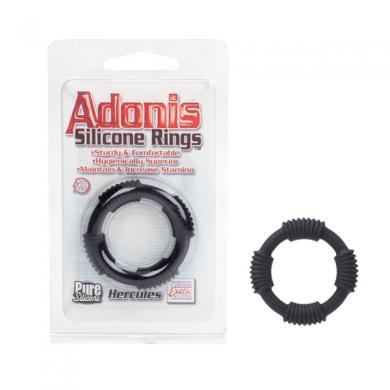 Silicone Ring Hercules- Black-Adonis-Sexual Toys®