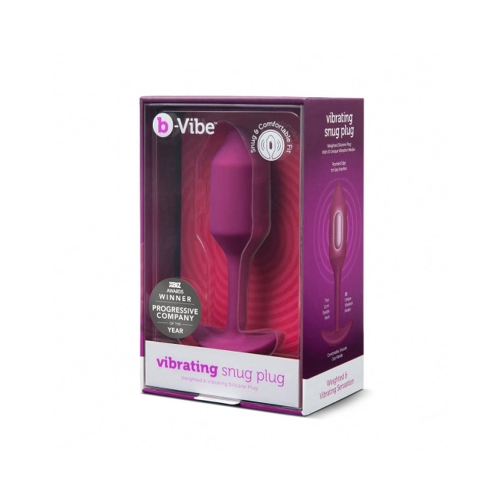 B-Vibe Snug Plug Vibrating Medium-B-Vibe-Sexual Toys®