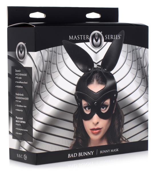 Bad Bunny Bunny Mask Black O/S-Master Series-Sexual Toys®