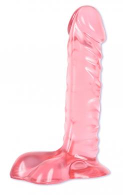 Ballsy Pink Jelly Super Cock-Doc Johnson-Sexual Toys®