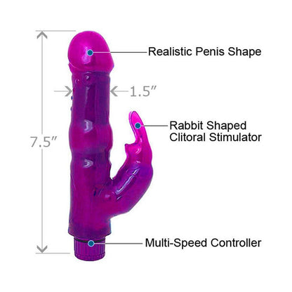 Bath Time Buddy Purple Waterproof Vibrator-blank-Sexual Toys®