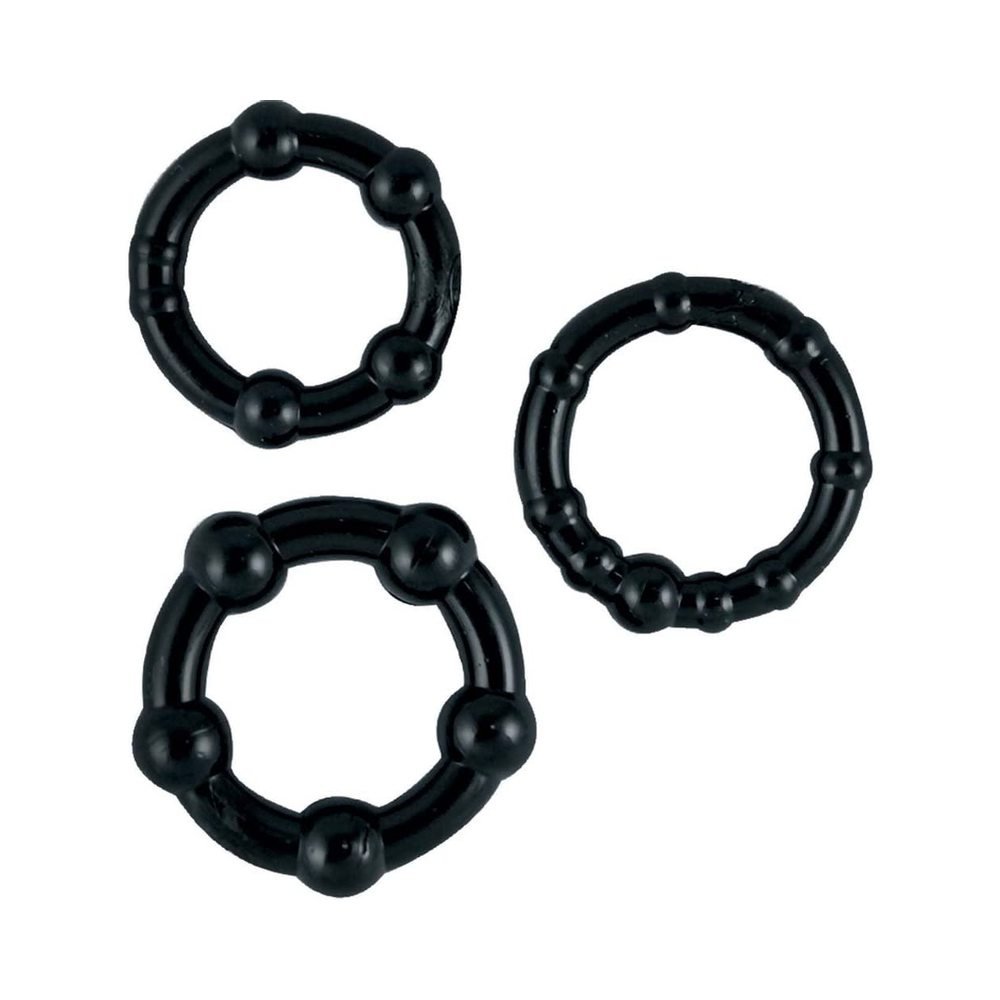 Beaded C Ring 3 Pack Set-Nasstoys-Sexual Toys®