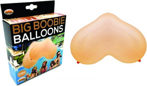 Big Boobie Balloons 6 Pieces Beige-blank-Sexual Toys®