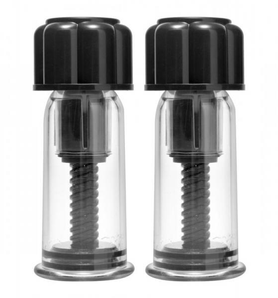 Black Maxxx Powerful Twist Nipple Suckers-Master Series-Sexual Toys®