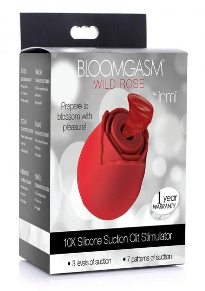 Bloomgasm Wild Rose 10x Silicone Clit Stimulator-Inmi-Sexual Toys®