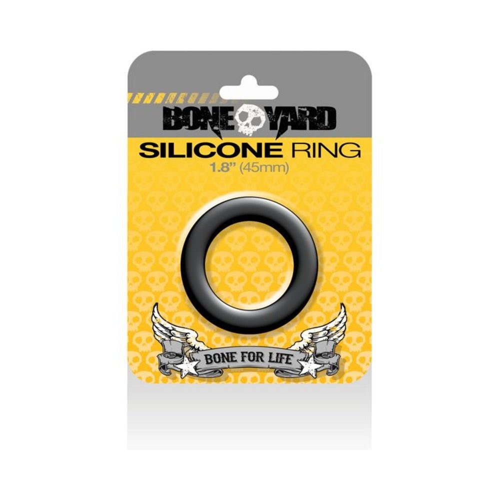 Boneyard Silicone Ring 45mm Black-Boneyard-Sexual Toys®