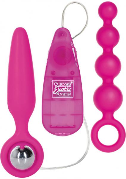 Booty Call Booty Vibro Kit - Pink-Booty Call-Sexual Toys®