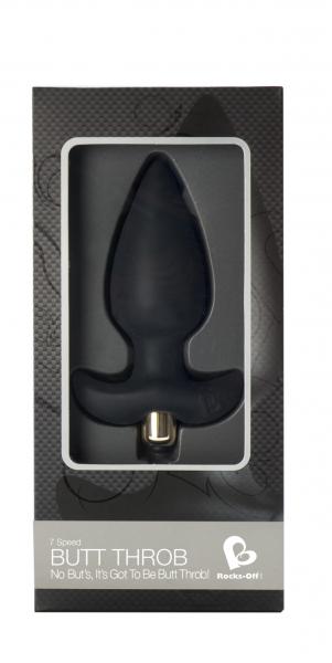 Butt Throb Black Vibrating Plug-blank-Sexual Toys®