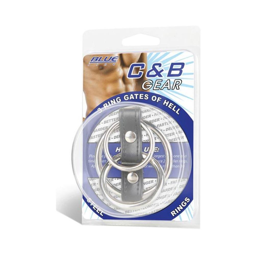 C &amp; B Gear 3 Ring Gates Of Hell-Electric Eel-Sexual Toys®