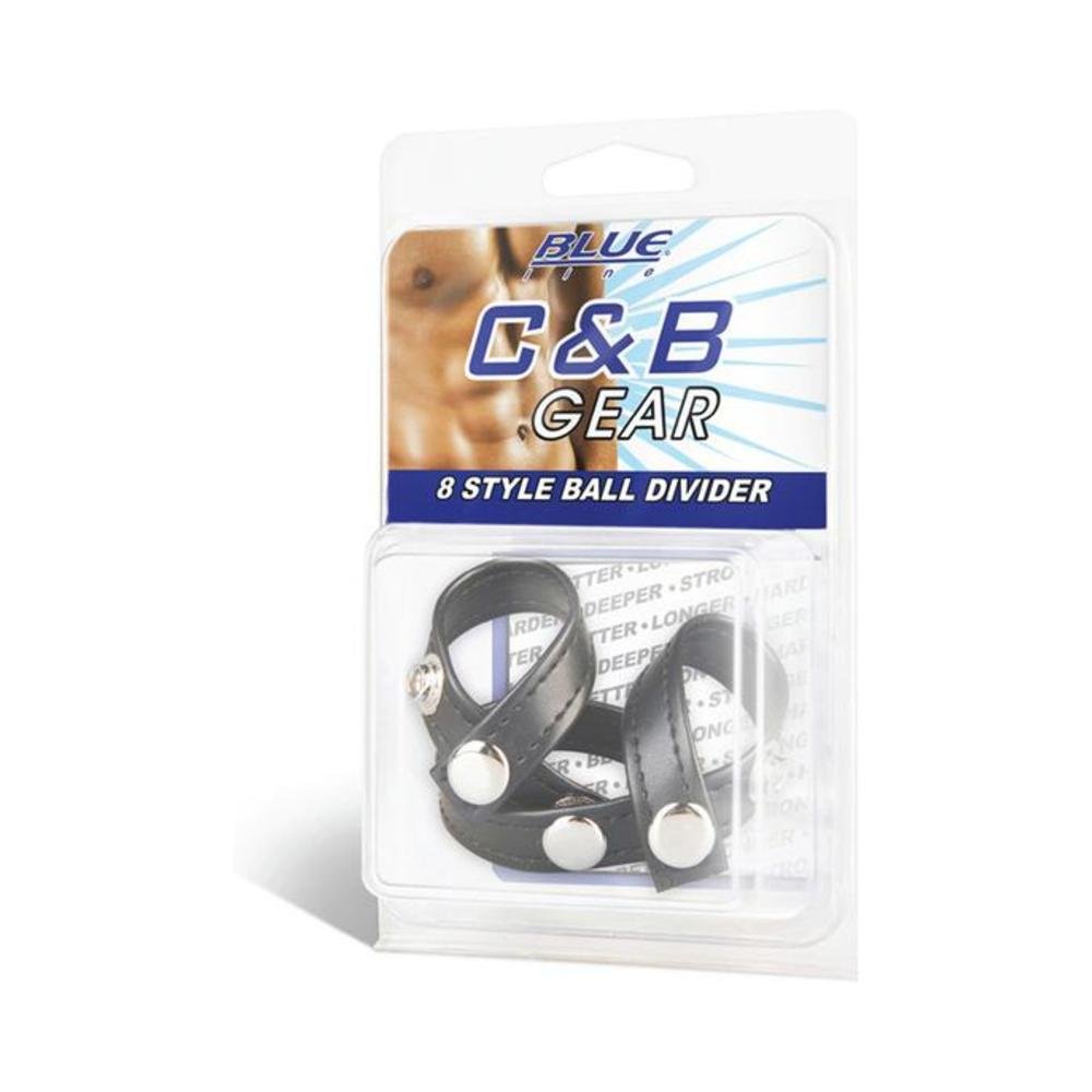 C &amp; B Gear 8 Style Ball Divider Black-Electric Eel-Sexual Toys®