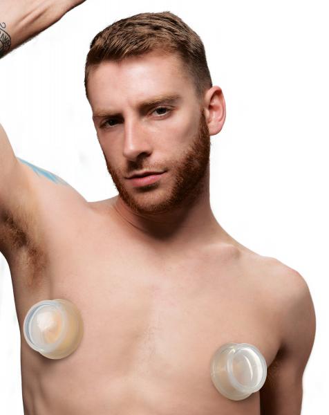 Clear Plungers Silicone Nipple Suckers - Large-Master Series-Sexual Toys®