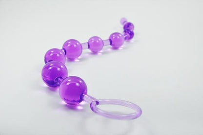 Cloud 9 Classic Anal Beads Purple-Cloud 9-Sexual Toys®