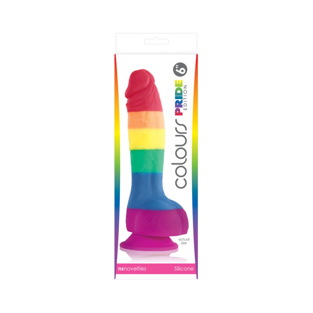 Colours Pride Edition 6 inches Dong Rainbow-Colours Pride Edition-Sexual Toys®