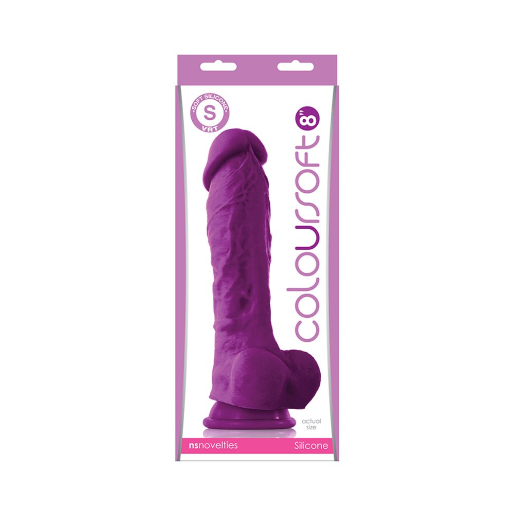 ColourSoft 8 inches Soft Dildo-NS Novelties-Sexual Toys®