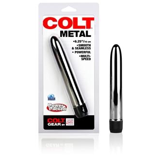 Colt Metal Rod 6.25 inches Plastic Vibrator Silver-Colt-Sexual Toys®