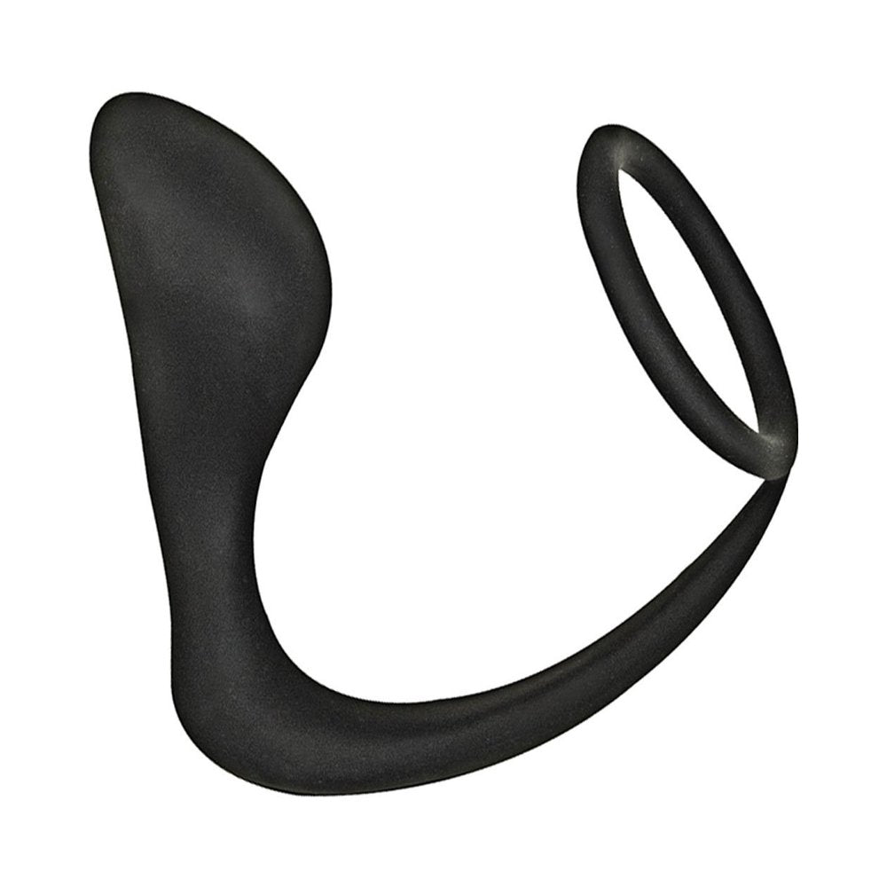 Commander Prostate Pleaser Cockring Black-Nasstoys-Sexual Toys®