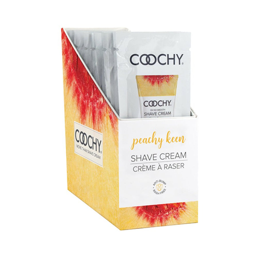 Coochy Shave Cream Peachy Keen Foil (24)-Coochy-Sexual Toys®