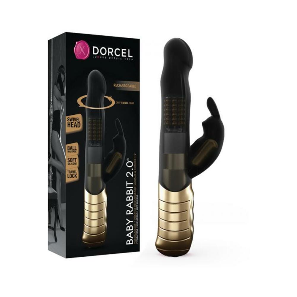 Dorcel Baby Rabbit Black &amp; Gold-Lovely Planet-Sexual Toys®