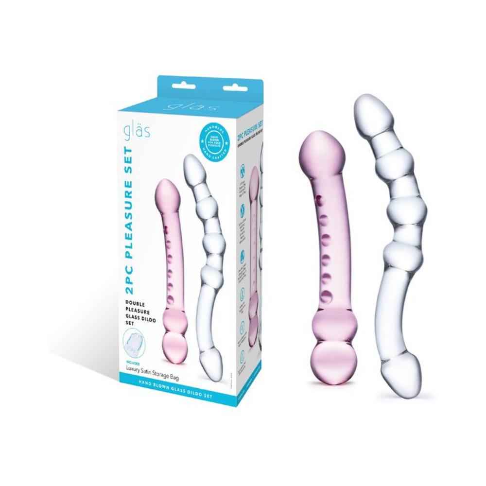 Double Pleasure Glas Dildo Set 2pc-Electric Eel-Sexual Toys®