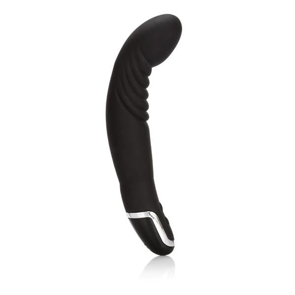 Dr Joel Ridged P Silicone Prostate Massager Black-Dr Joel Kaplan-Sexual Toys®