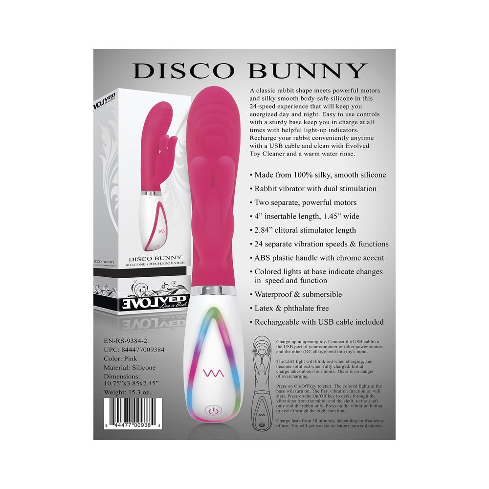 Evolved Disco Bunny Pink-Evolved-Sexual Toys®