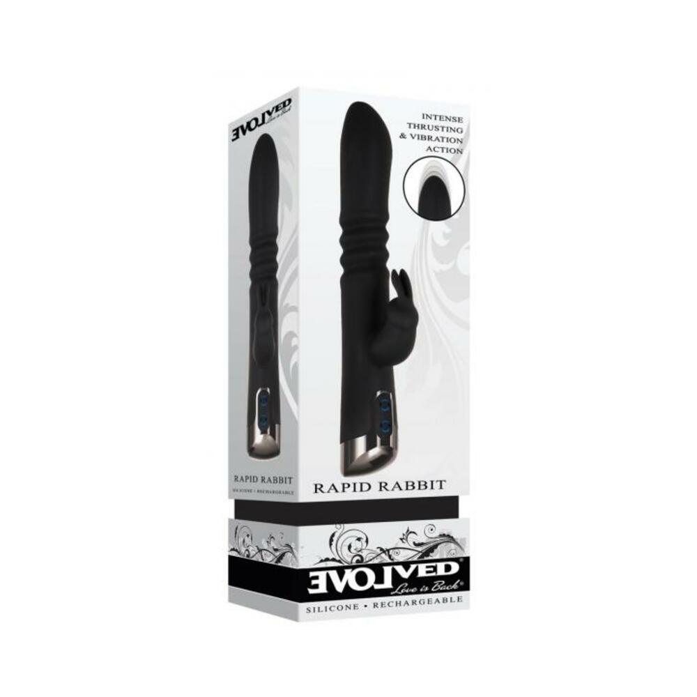 Evolved Rapid Rabbit Black-Evolved-Sexual Toys®