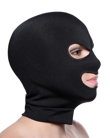 Facade Spandex Hood With Eyes And Mouth Holes Black O/S-Master Series-Sexual Toys®