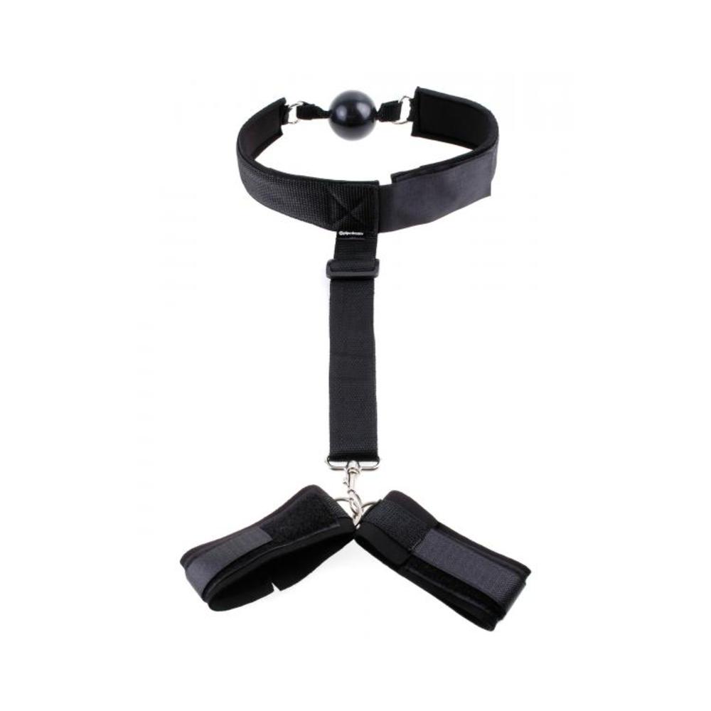 Fetish Fantasy Gag &amp; Wrist Restraint-Pipedream-Sexual Toys®