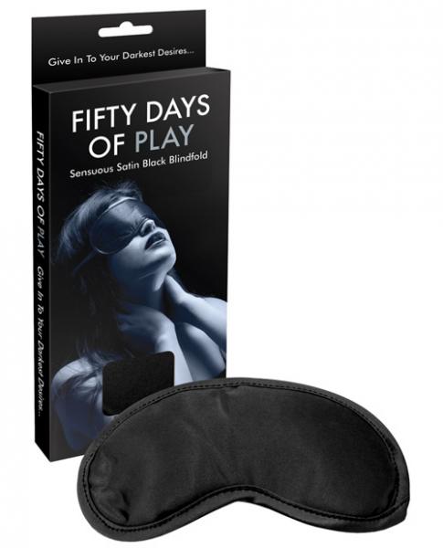 Fifty Days Of Play Blindfold Black O/S-Fifty Days of Play-Sexual Toys®