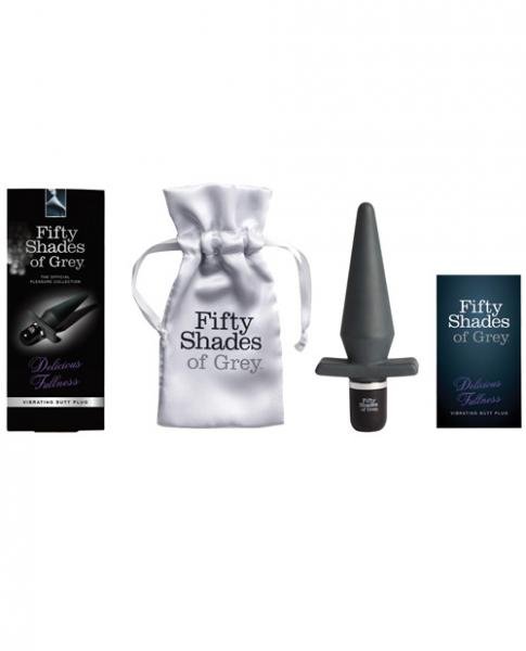 Fifty Shades of Grey Delicious Fullness Vibrating Butt Plug-Official Fifty Shades of Grey-Sexual Toys®