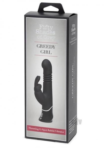 Fifty Shades Of Grey Greedy Girl Thrusting G-Spot Rabbit Vibrator-Fifty Shades of Grey-Sexual Toys®