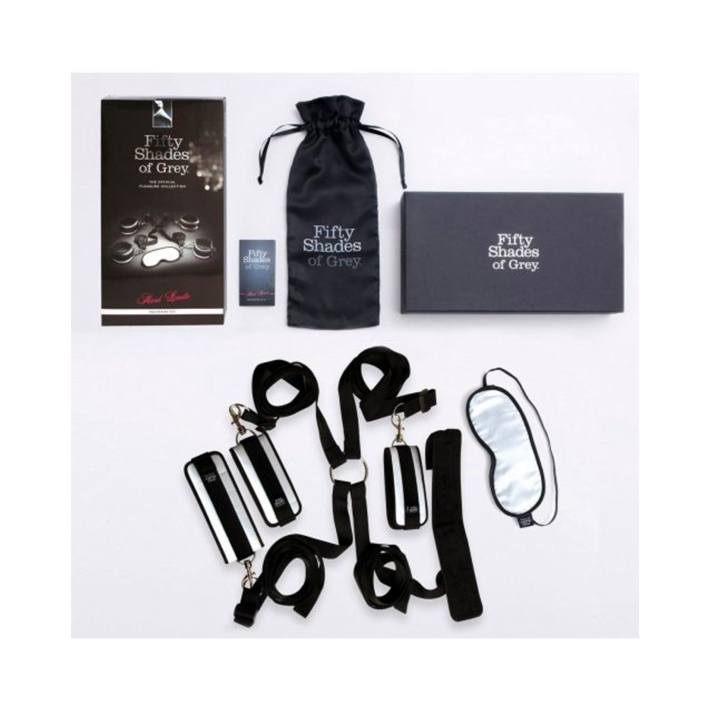 Fifty Shades of Grey Hard Limits Bed Restraint Kit-LoveHoney-Sexual Toys®