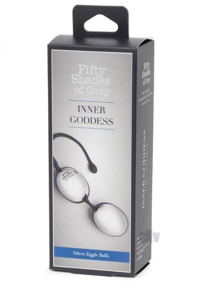 Fifty Shades Of Grey Inner Goddess Silver Jiggle Balls 2.3oz-Fifty Shades of Grey-Sexual Toys®