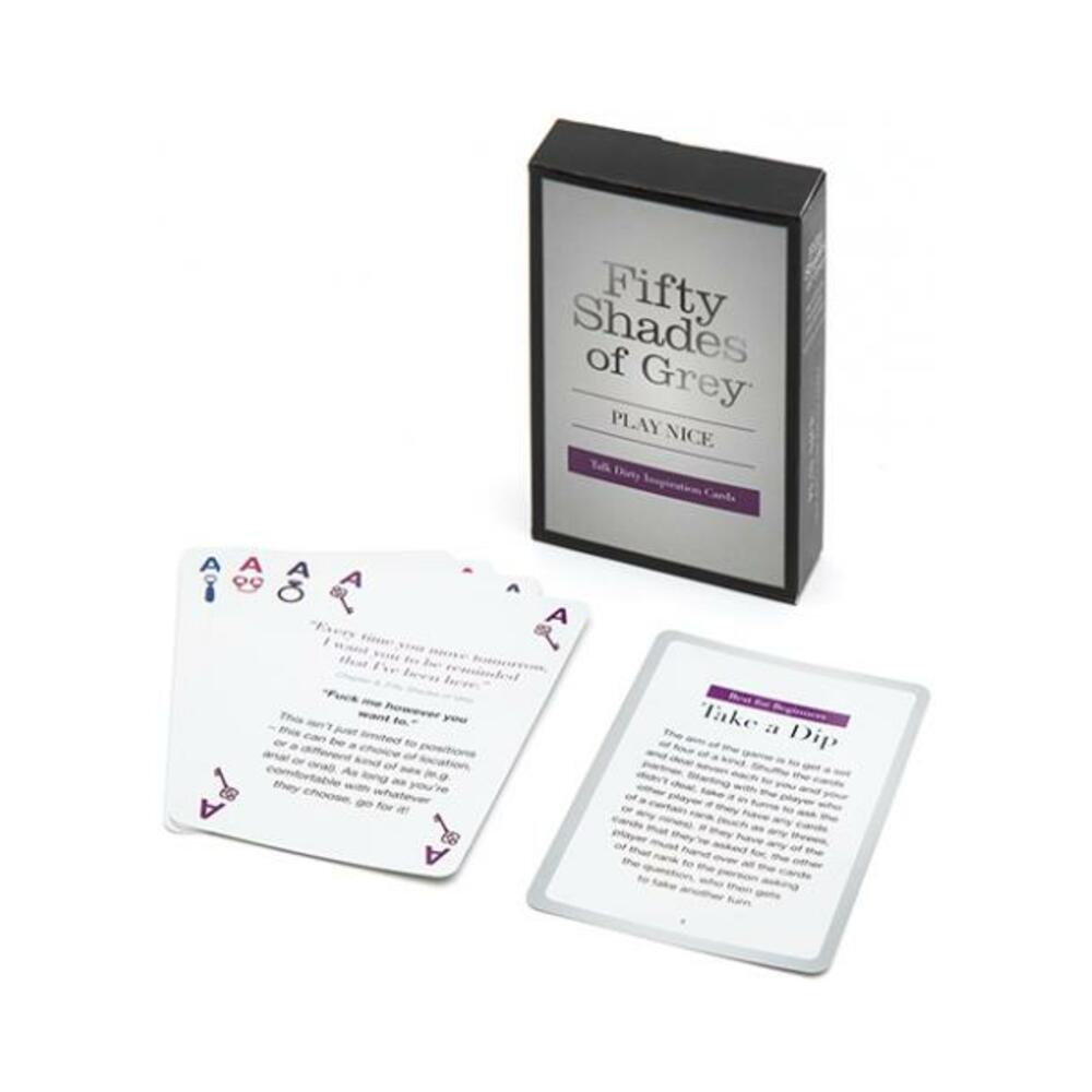 Fifty Shades Of Grey Play Nice Talk Dirty Card Game-blank-Sexual Toys®