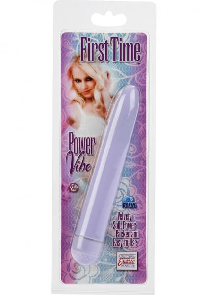 First Time Power Vibe Waterproof 6 Inch Purple-blank-Sexual Toys®