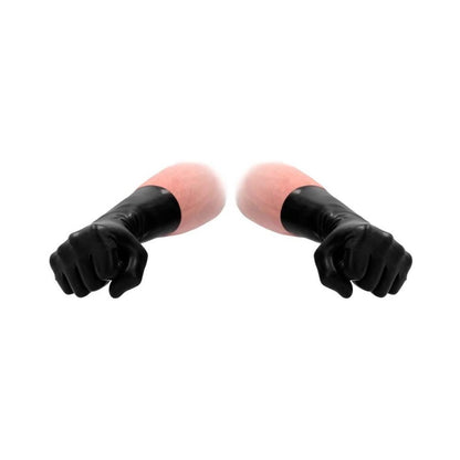 Fist-It Latex Short Gloves - Black-Shots-Sexual Toys®