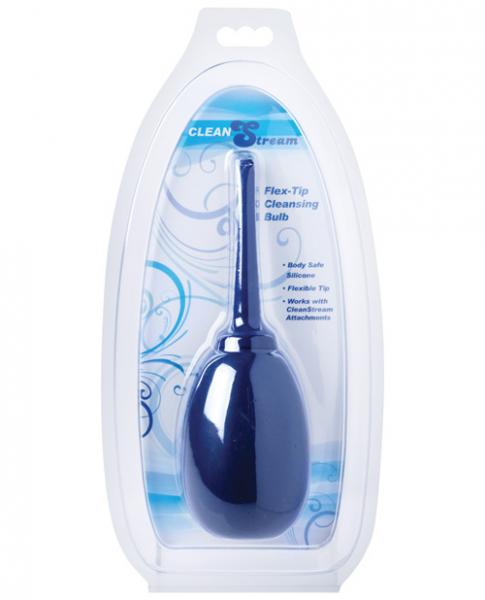 Flex Tip Cleansing Enema Bulb Blue-Clean Stream-Sexual Toys®