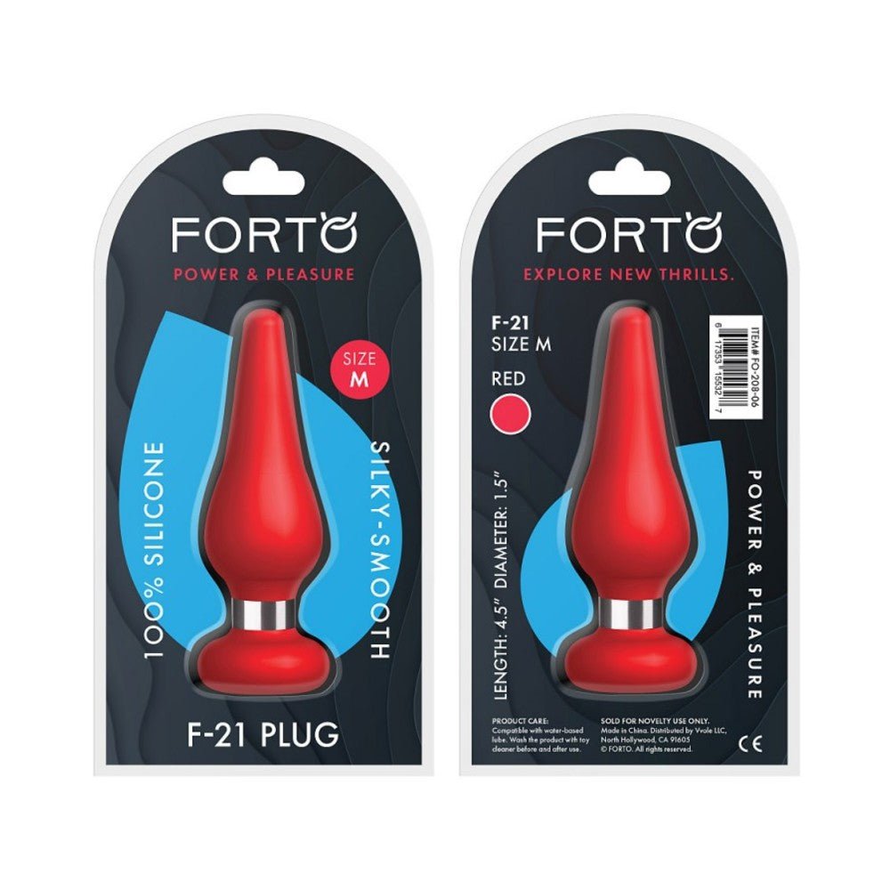 Forto F-21: Tear Drop Medium-Forto-Sexual Toys®