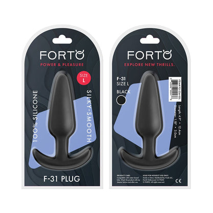 Forto F-31: 100% Silicone Plug Lg-Forto-Sexual Toys®