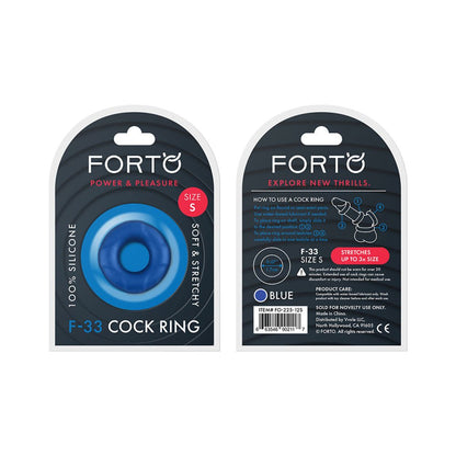 Forto F-33: 17mm 100% Liquid Silicone C-ring-Forto-Sexual Toys®