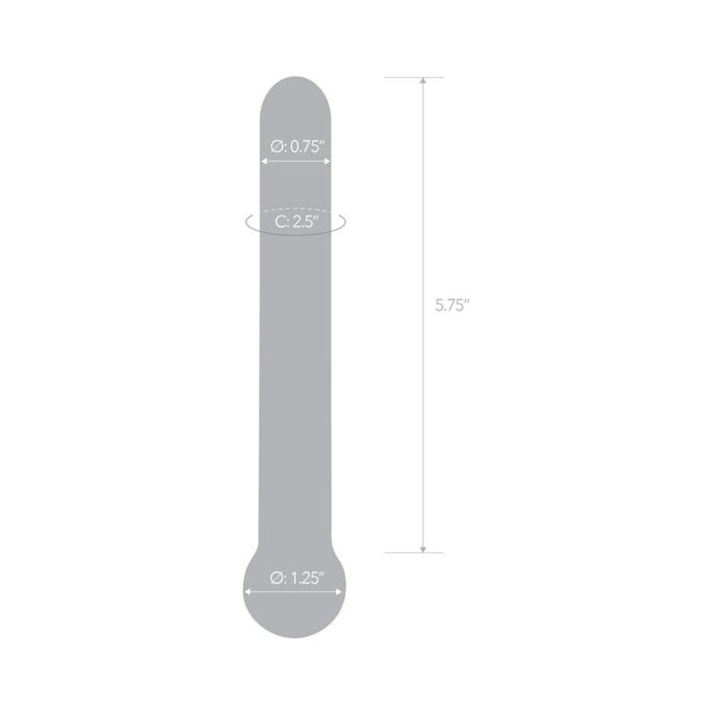 Glas 7 inches Straight Glass Dildo Clear-Electric Eel-Sexual Toys®