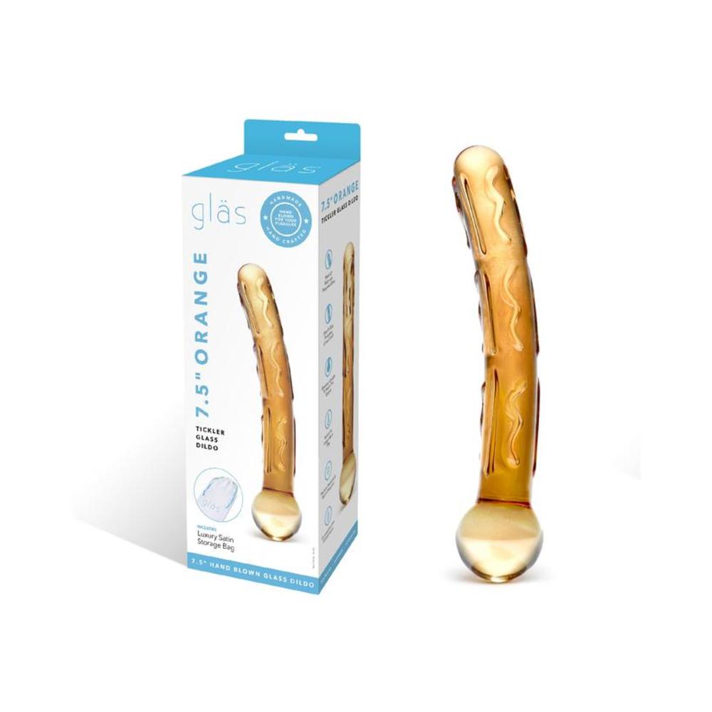 Glas Orange Tickler Glass Dildo-Electric Eel-Sexual Toys®