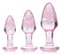 Glitter Gem Anal Plug Set - Pink-Booty Sparks-Sexual Toys®