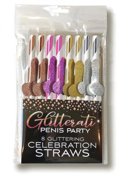 Glitterati Cocktail Straws-blank-Sexual Toys®