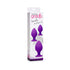 Gossip Swirlies Anal Plug Trio Set Silicone Violet-blank-Sexual Toys®