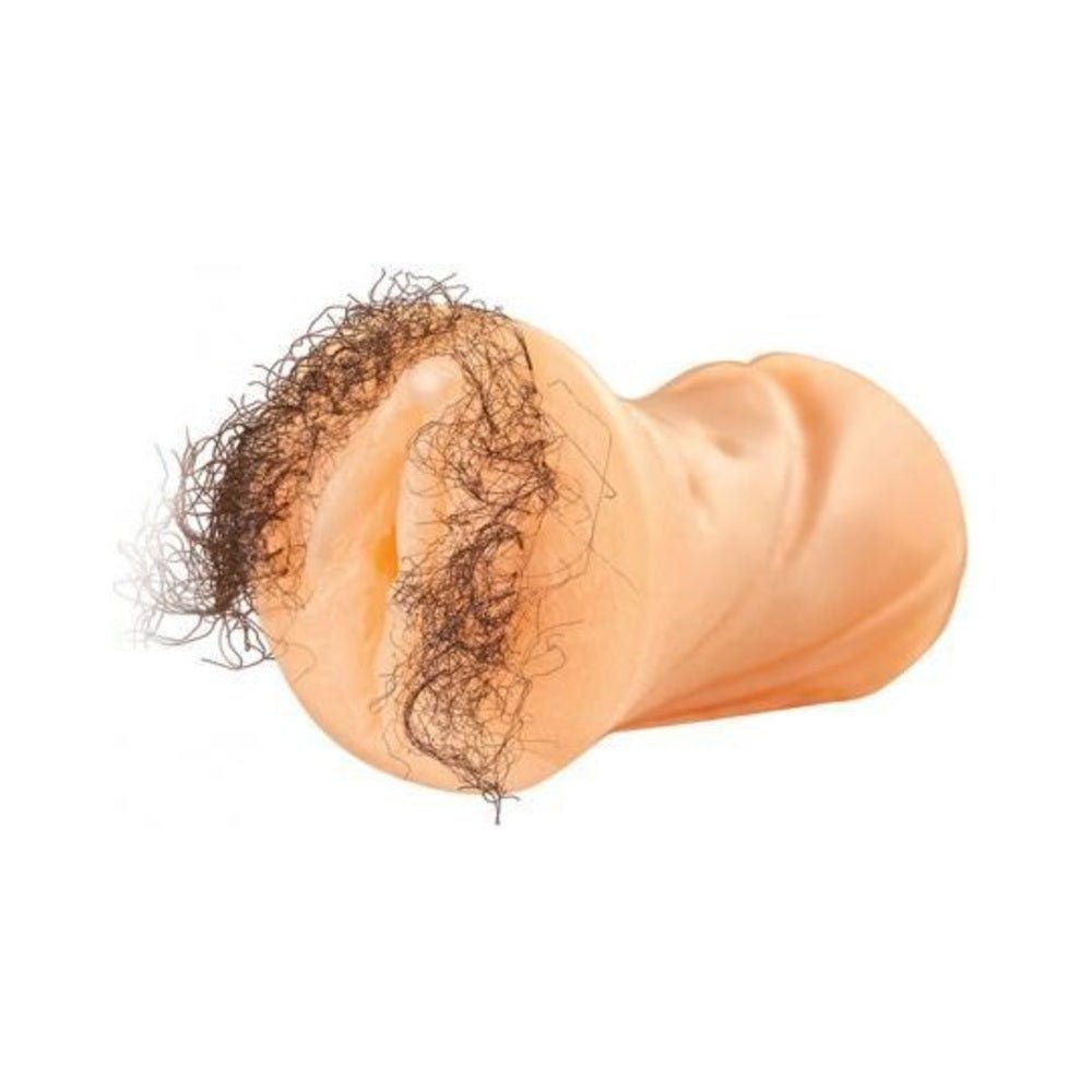 Hairy Kim Travel Pussy Masturbator Beige-Nasstoys-Sexual Toys®