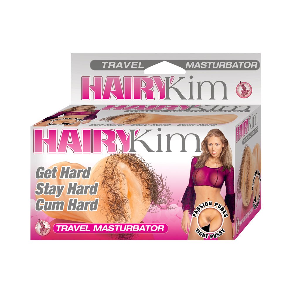 Hairy Kim Travel Pussy Masturbator Beige-Nasstoys-Sexual Toys®