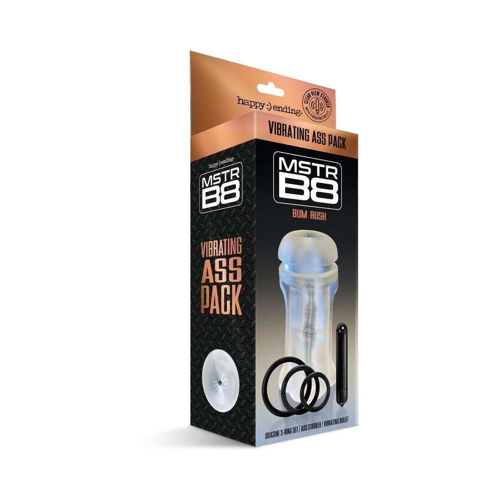 Happy Ending Mstr B8 Vibrating Ass Pack - Bum Rush-blank-Sexual Toys®