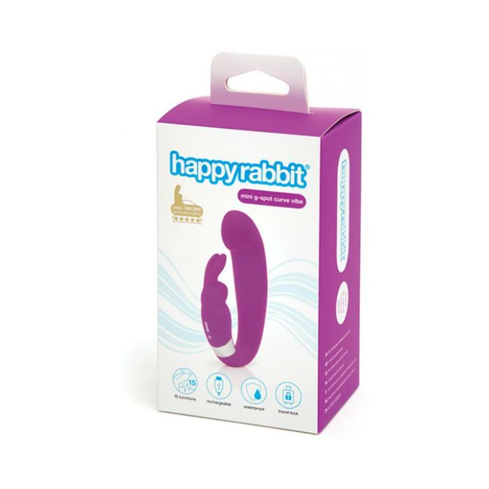 Happy Rabbit G-spot Clitoral Curve Vibrator-blank-Sexual Toys®